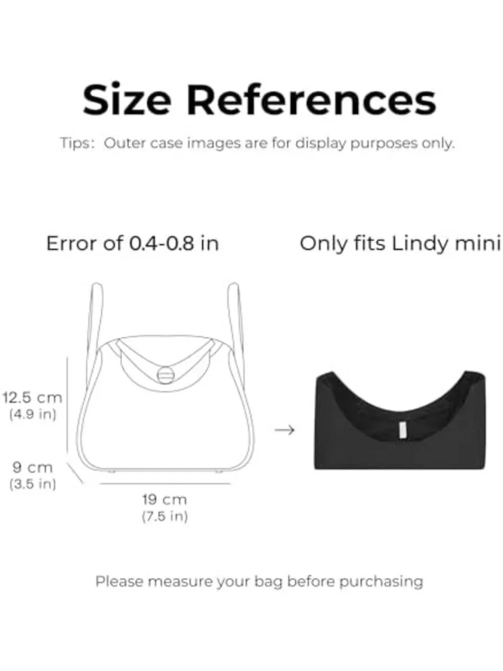 Lightweight Purse Organizer for Mini Bags | Perfect Fit & Stylish Storage
